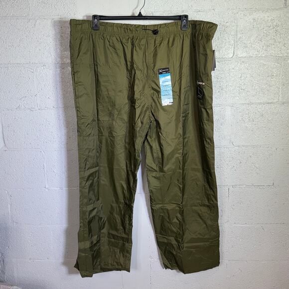 Arctix Men's Storm Rain Pant, Olive 4X 34L - Picture 1 of 14